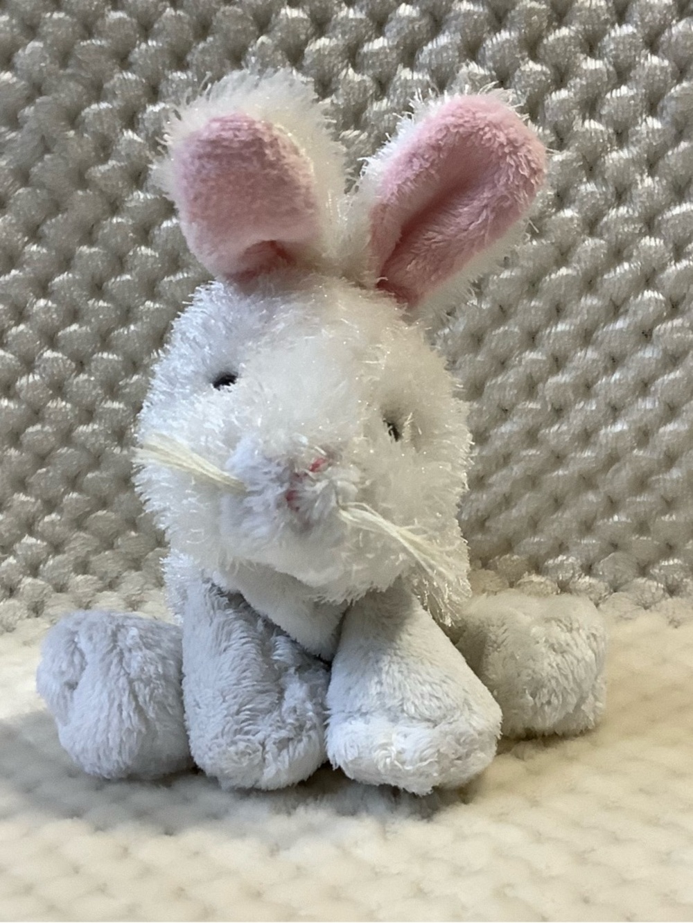 Ganz Webkinz Lil Kinz White Rabbit Plush Stuffed Animal